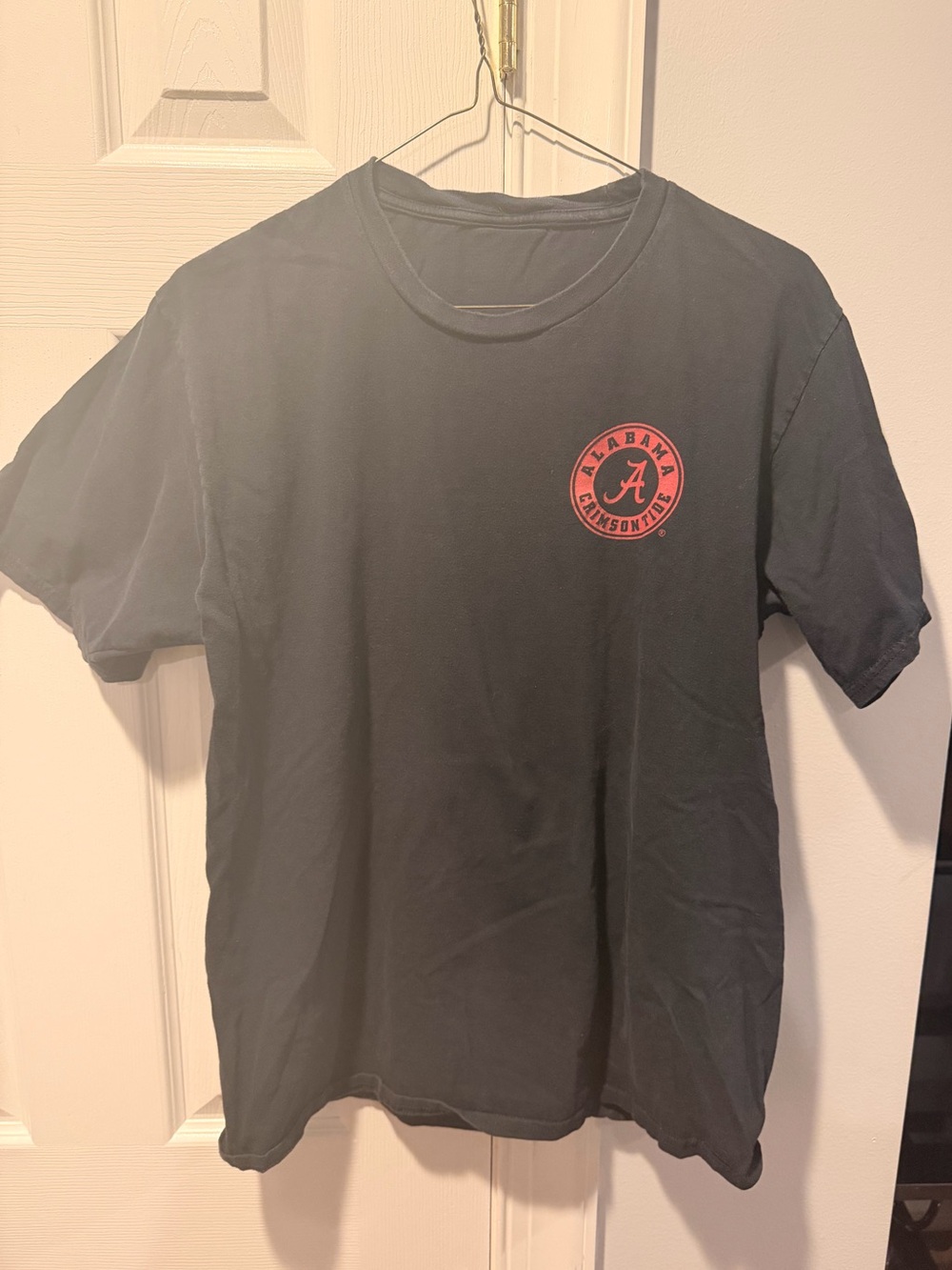 Alabama Neon Roll Tide T-Shirt - Black